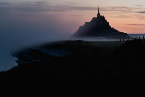 Festung im Morgenlicht
