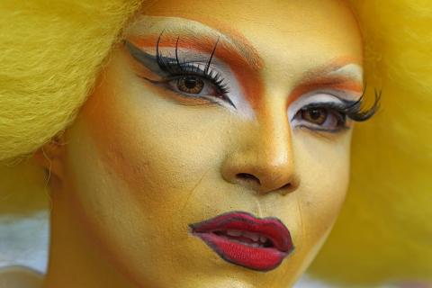 Gelbes Portraits