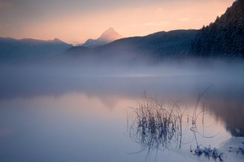 Weißensee am Morgen