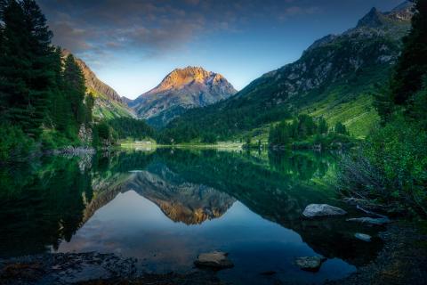 Alpenglow