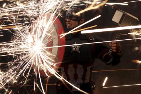 Captain America under Attack!