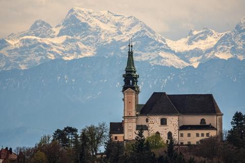 Basilika Pöstlingberg und Großer Priel