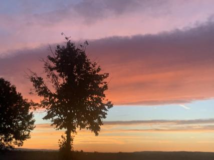 Farbenspiel am Himmel 