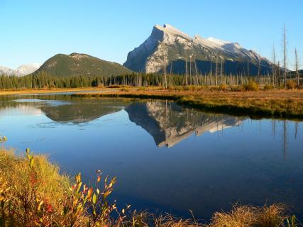 Mount Rundle Rocky Mountains