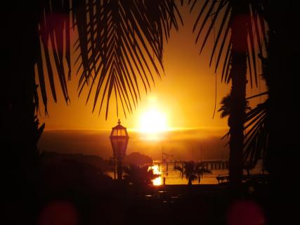 Sonnenuntergang West Coast