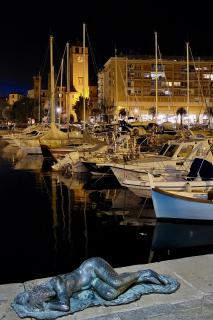 Nachstimmung am Hafen in Savona
