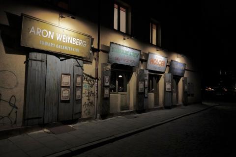 Restauranthäuserzeile in Krakau