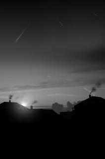 Winterliche Morgendämmerung