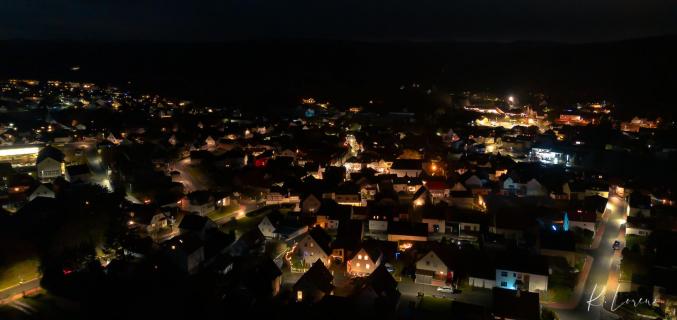 Lichter über Brandoberndorf