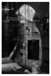 Nacht im Schaufenster