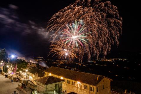 Feuerwerk in San Marino
