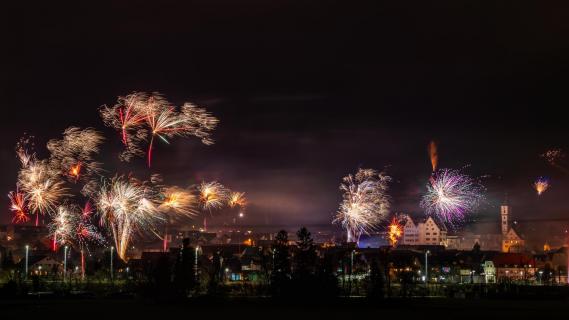 Silvesternacht in Aulendorf