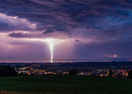 Donnerwetter am Bodensee