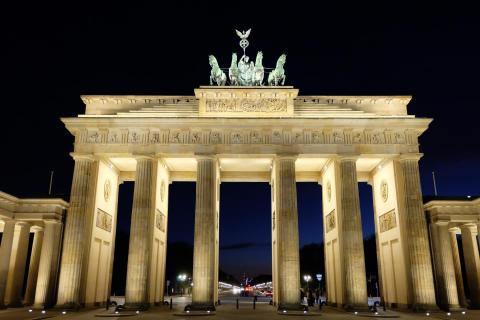 Brandenburger Tor bei Nacht