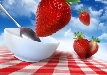 Dancing Food - Strawberry