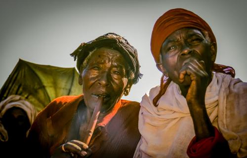 Smoking Grannies