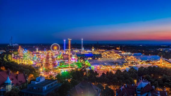 'Blaue Stunde' - Oktoberfest 2016