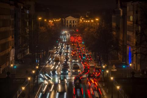 180216 Prinzregentenstrasse München_Nacht_Lichter 3