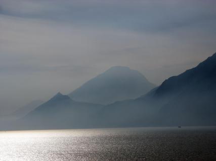 Lago di Garda der Silbersee