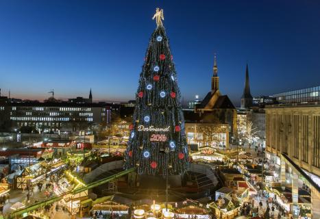 Der größte Weihnachtsbaum der Welt 
