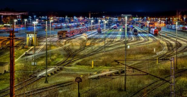 Rangierbahnhof in Action
