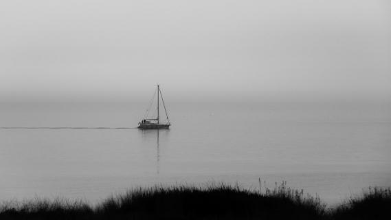 Einsam in der Nordsee