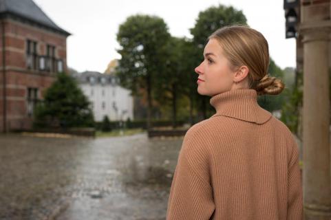 Profil am Schloss