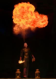 Fire eater