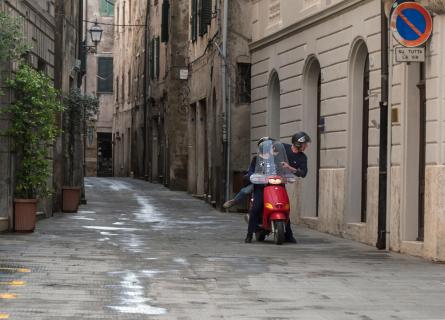 das Motorrad