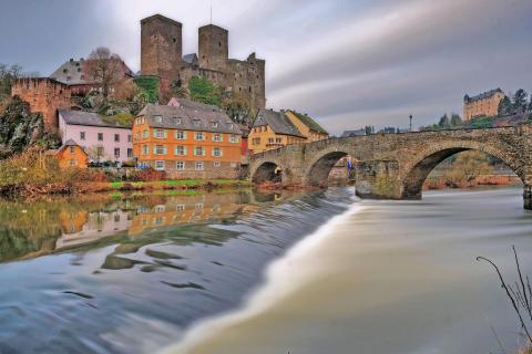 Mittelalterskyline an der Lahn 