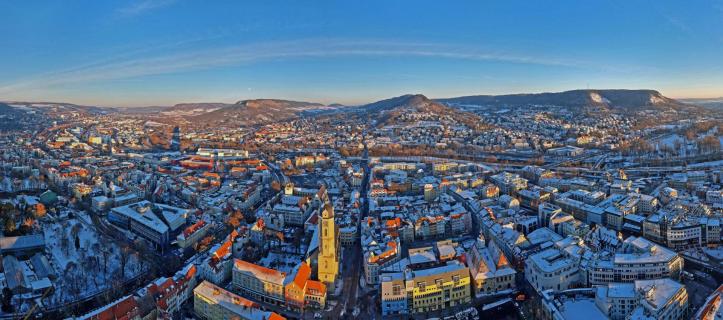 Winterpanorama Jena 