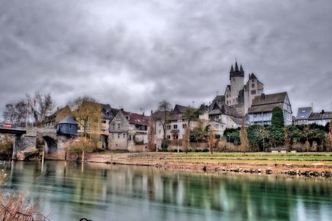 Stadtansicht Diez an der Lahn 