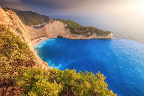 Schiffswrack auf Zakynthos