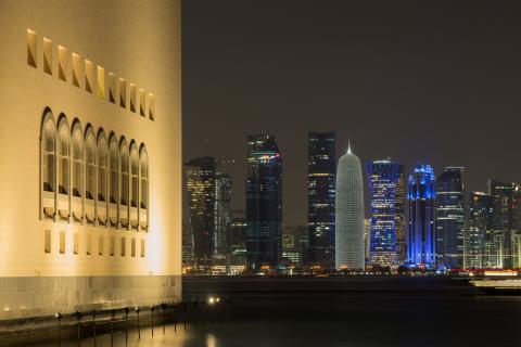 Islamisches Museum und Doha's Skyline