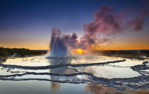 Great fountain Geisir 