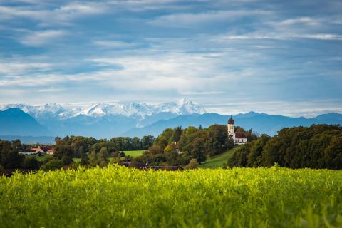 Oktoberlandschaft mit Zugspitze (1 von 1)