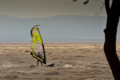 Surfen am See