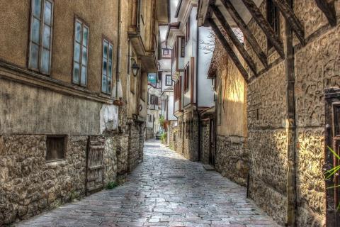 Ohrid Mazedonien 2013 Summer Altstadt Old Town HDR
