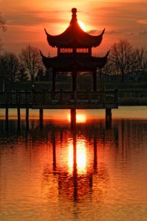 Chinesischer Pavillon Weißensee