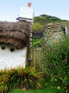 Bauernkate in Cregneash auf der Isle of Man