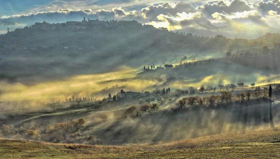 Montepulciano am Morgen