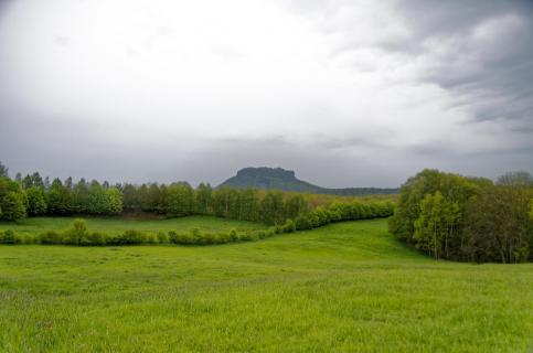 Kulturlandschaft bei Porschdorf und Lilienstein