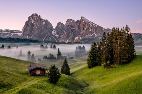 Sommermorgen in Südtirol
