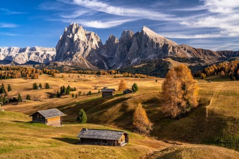 Herbst in den Dolomiten