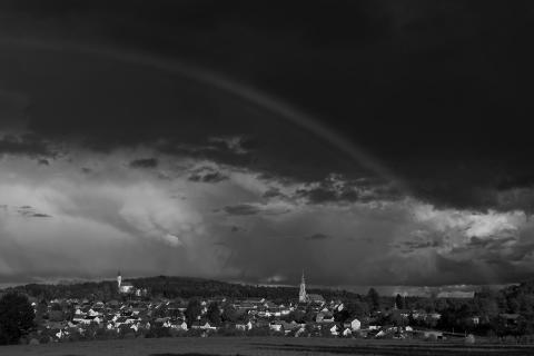 Regenbogen über Pleystein