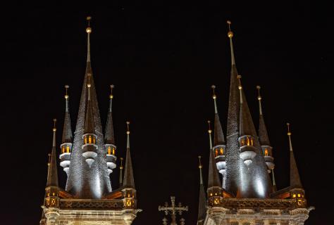 Kirchtürme der Tynekirche