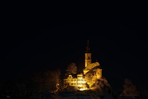 Kreuzbergkirche im Winter