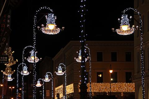 München leuchtet zur Weihnachtszeit