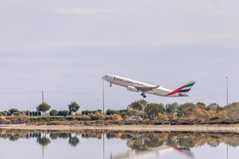 Flying Emirates