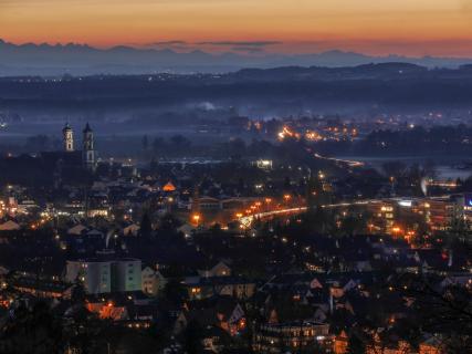 Die Nacht bricht an